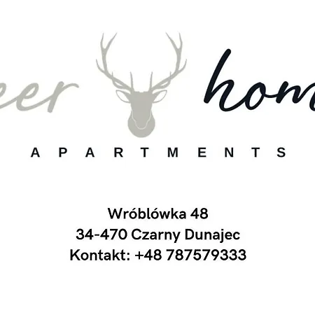 Deerhome Apartment Czarny Dunajec Exterior photo